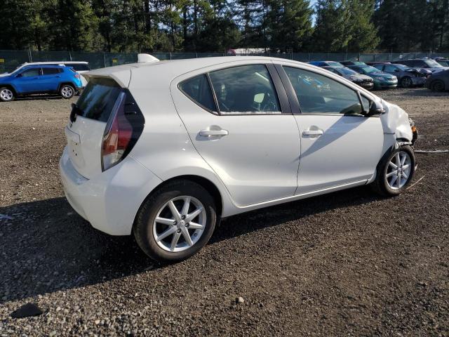 JTDKDTB39G1131423 - 2016 TOYOTA PRIUS C WHITE photo 3