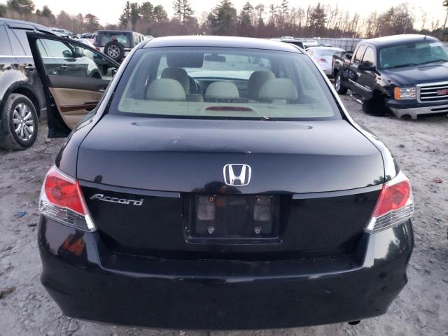 JHMCP26708C075654 - 2008 HONDA ACCORD EX BLACK photo 6