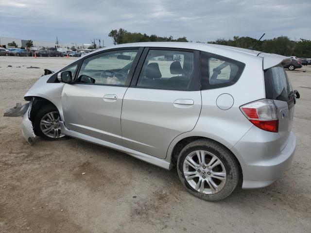 JHMGE8H60BC006629 - 2011 HONDA FIT SPORT SILVER photo 2