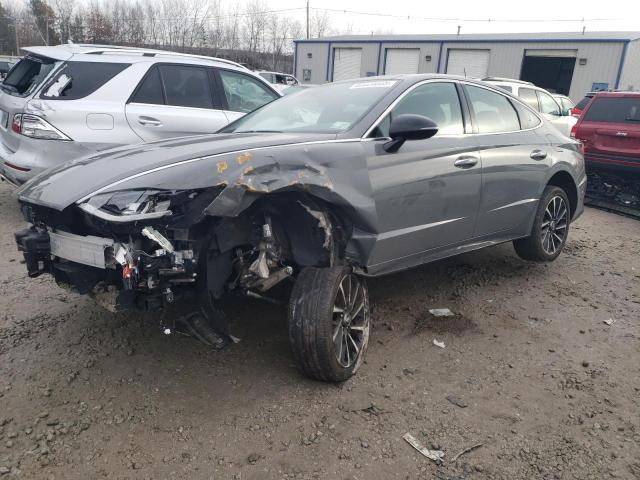 5NPEJ4J23LH021894 - 2020 HYUNDAI SONATA SEL PLUS GRAY photo 1