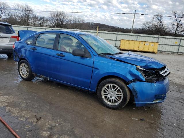 1FAHP3FN8AW271220 - 2010 FORD FOCUS SE BLUE photo 4