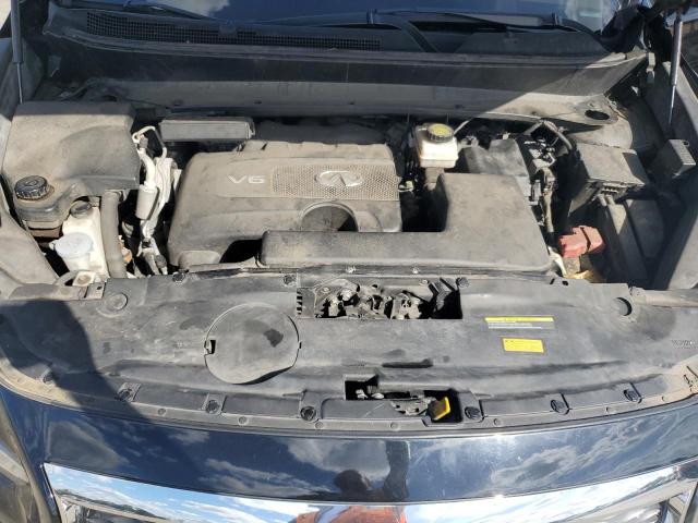 5N1DL0MM4JC531848 - 2018 INFINITI QX60 Սև լուսանկար 12