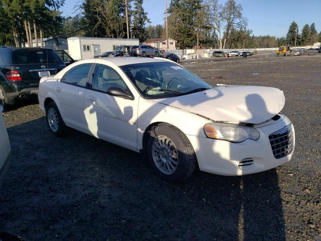 1C3EL46X55N560006 - 2005 CHRYSLER SEBRING WHITE photo 4