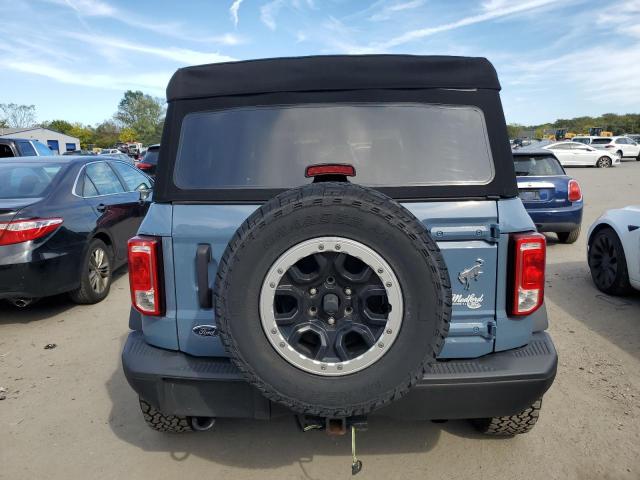 1FMDE5BH7PLB13791 - 2023 FORD BRONCO BASE BLUE photo 6