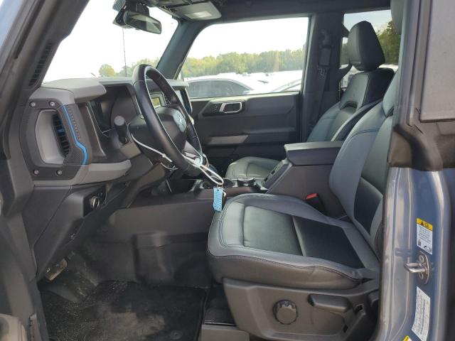 1FMDE5BH7PLB13791 - 2023 FORD BRONCO BASE BLUE photo 7