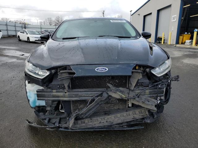 3FA6P0G71ER270182 - 2014 FORD FUSION S BLUE photo 5