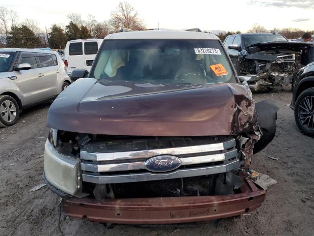 2FMDK52C79BA13111 - 2009 FORD FLEX SEL BURGUNDY photo 5