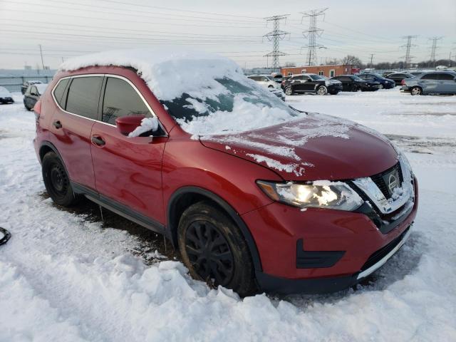 5N1AT2MT8HC875179 - 2017 NISSAN ROGUE S RED photo 4