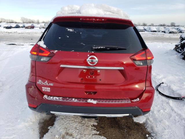 5N1AT2MT8HC875179 - 2017 NISSAN ROGUE S RED photo 6