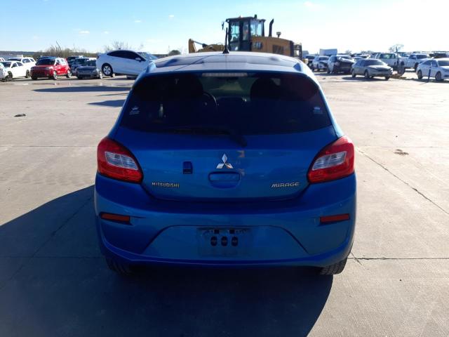 ML32A3HJ4KH005696 - 2019 MITSUBISHI MIRAGE ES BLUE photo 6