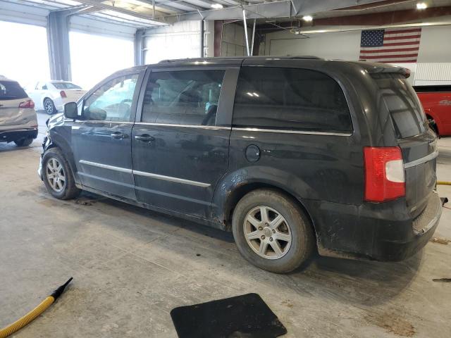 2A4RR5DGXBR785955 - 2011 CHRYSLER TOWN & COU TOURING BLACK photo 2