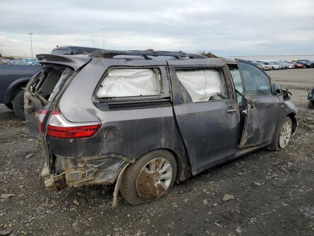 5TDDK3DC7GS140135 - 2016 TOYOTA SIENNA XLE CHARCOAL photo 3