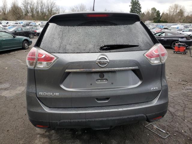 5N1AT2MM5GC754360 - 2016 NISSAN ROGUE S GRAY photo 6