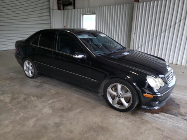 WDBRF52H06A894783 - 2006 MERCEDES-BENZ C 230 BLACK photo 4