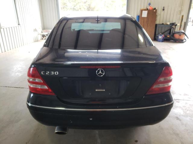 WDBRF52H06A894783 - 2006 MERCEDES-BENZ C 230 BLACK photo 6