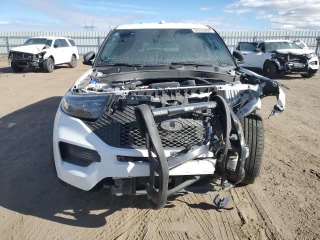 1FM5K8AB5LGB66763 - 2020 FORD EXPLORER POLICE INTERCEPTOR 白色 照片 5