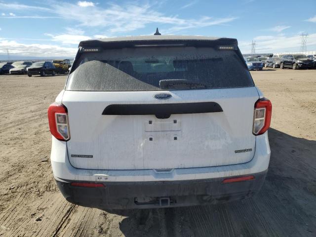 1FM5K8AB5LGB66763 - 2020 FORD EXPLORER POLICE INTERCEPTOR 白色 照片 6