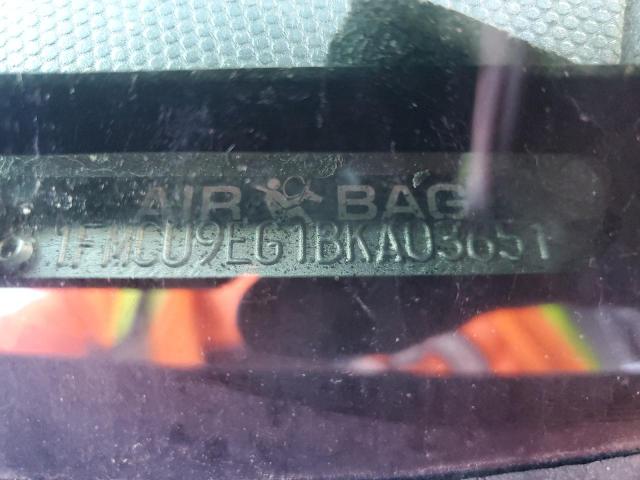 1FMCU9EG1BKA03651 - 2011 FORD ESCAPE LIMITED CHARCOAL photo 13