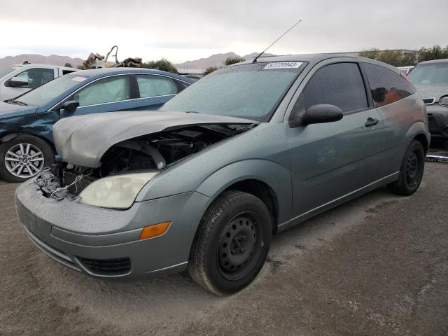 1FAFP31N96W168197 - 2006 FORD FOCUS ZX3 SILVER photo 1