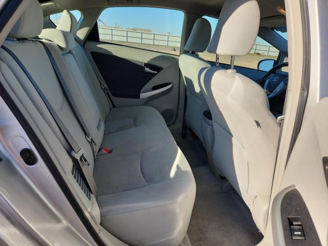 JTDKN3DU6A0192258 - 2010 TOYOTA PRIUS SILVER photo 10