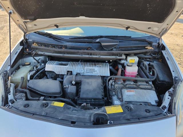 JTDKN3DU6A0192258 - 2010 TOYOTA PRIUS SILVER photo 11