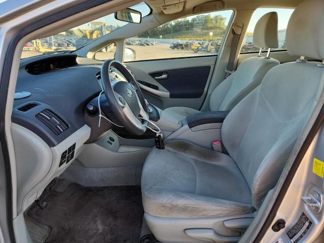 JTDKN3DU6A0192258 - 2010 TOYOTA PRIUS SILVER photo 7
