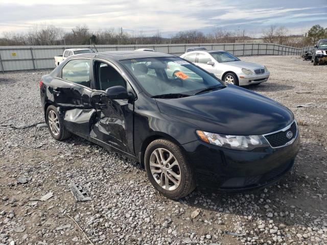 KNAFU4A24C5625463 - 2012 KIA FORTE EX BLACK photo 4