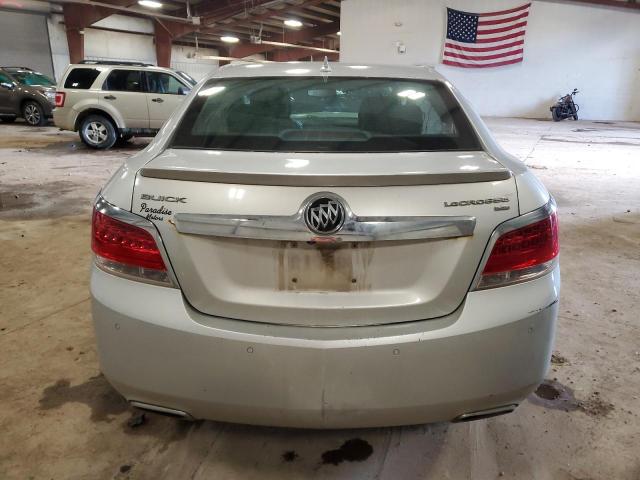 1G4GE5EDXBF152727 - 2011 BUICK LACROSSE CXS SILVER photo 6
