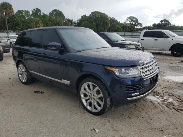 SALGS2WF2EA176249 - 2014 LAND ROVER RANGE ROVE HSE BLUE photo 4