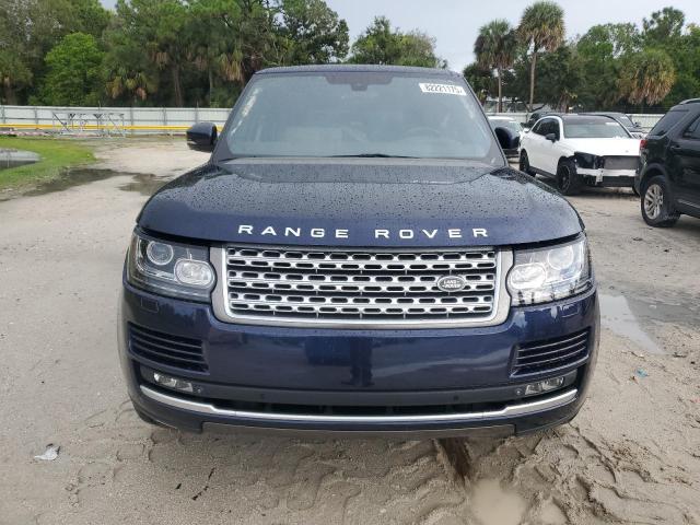 SALGS2WF2EA176249 - 2014 LAND ROVER RANGE ROVE HSE BLUE photo 5