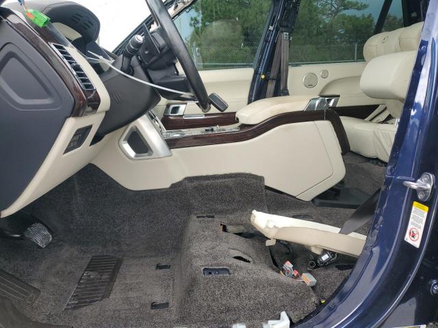 SALGS2WF2EA176249 - 2014 LAND ROVER RANGE ROVE HSE BLUE photo 7