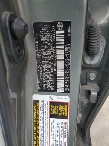 4T1BF1FK8CU505332 - 2012 TOYOTA CAMRY BASE GREEN photo 12