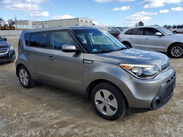 KNDJN2A28F7231259 - 2015 KIA SOUL GRAY photo 4