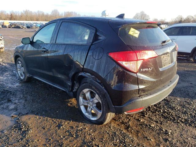 3CZRU6H35HG700966 - 2017 HONDA HR-V LX BLACK photo 2