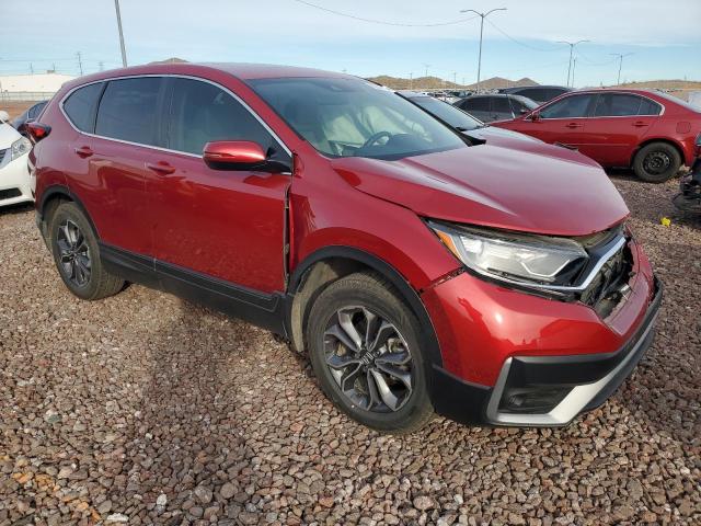 2HKRW2H57MH655301 - 2021 HONDA CR-V EX MAROON photo 4