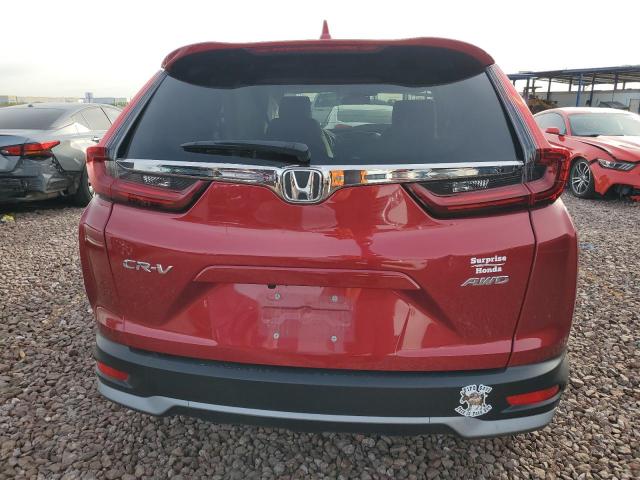 2HKRW2H57MH655301 - 2021 HONDA CR-V EX MAROON photo 6