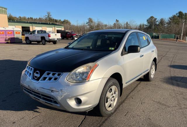 JN8AS5MV4DW641810 - 2013 NISSAN ROGUE S SILVER photo 2