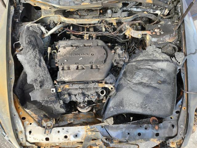 1HGCM66534A065465 - 2004 HONDA ACCORD EX BLUE photo 11