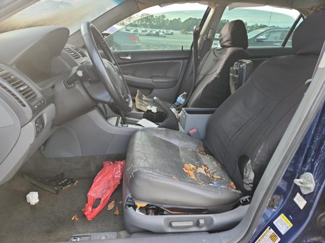 1HGCM66534A065465 - 2004 HONDA ACCORD EX BLUE photo 7