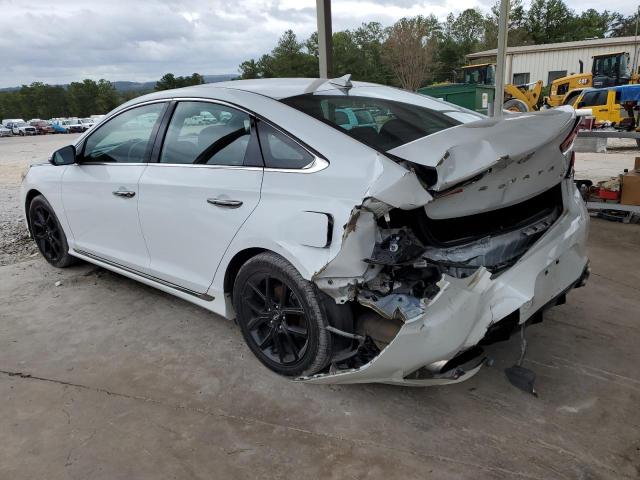 5NPE34ABXJH641861 - 2018 HYUNDAI SONATA SPORT Weiß Foto 2