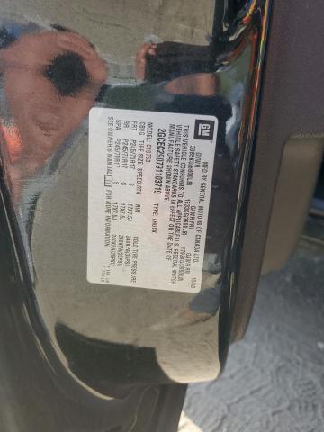 2GCEC290791103719 - 2009 CHEVROLET SILVERADO C1500 LT შავი ფოტო 13