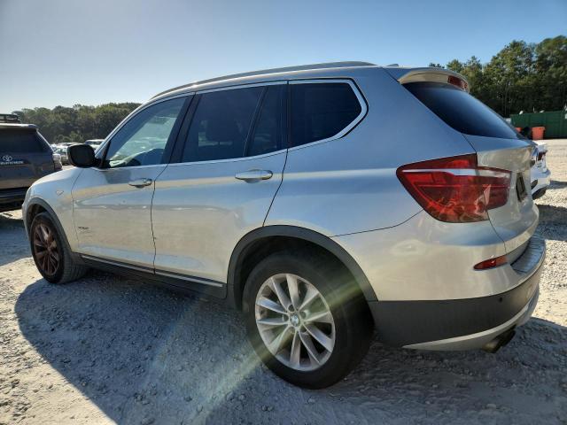 5UXWX7C55BLL15091 - 2011 BMW X3 XDRIVE35I SILVER photo 2