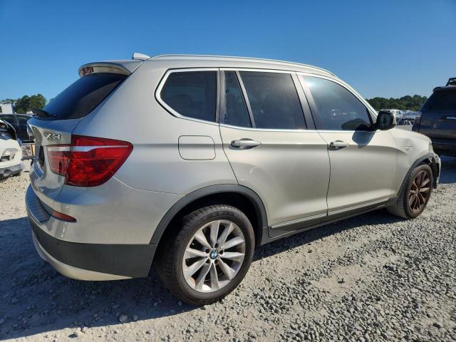 5UXWX7C55BLL15091 - 2011 BMW X3 XDRIVE35I SILVER photo 3