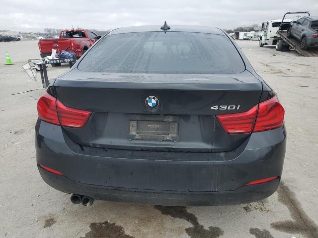 WBA4J1C50JBM10523 - 2018 BMW 430I GRAN COUPE BLACK photo 6