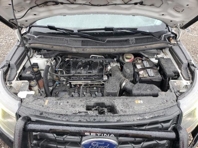 1FM5K8ARXGGD32939 - 2016 FORD EXPLORER POLICE INTERCEPTOR 双色 照片 12