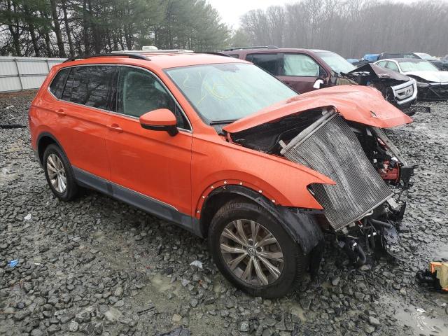 3VV2B7AX1JM175073 - 2018 VOLKSWAGEN TIGUAN SE ORANGE photo 4