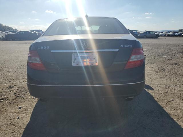 WDDGF8BBXBR176813 - 2011 MERCEDES-BENZ C 300 4MATIC BLACK photo 6