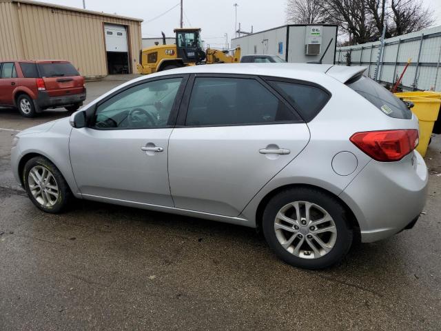 KNAFU5A23B5333260 - 2011 KIA FORTE EX SILVER photo 2