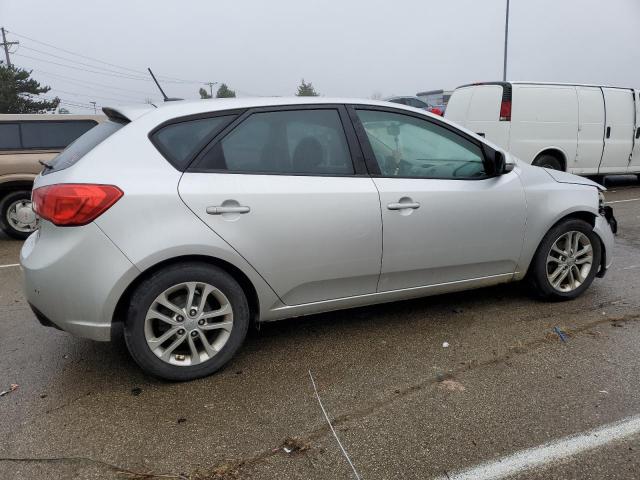 KNAFU5A23B5333260 - 2011 KIA FORTE EX SILVER photo 3