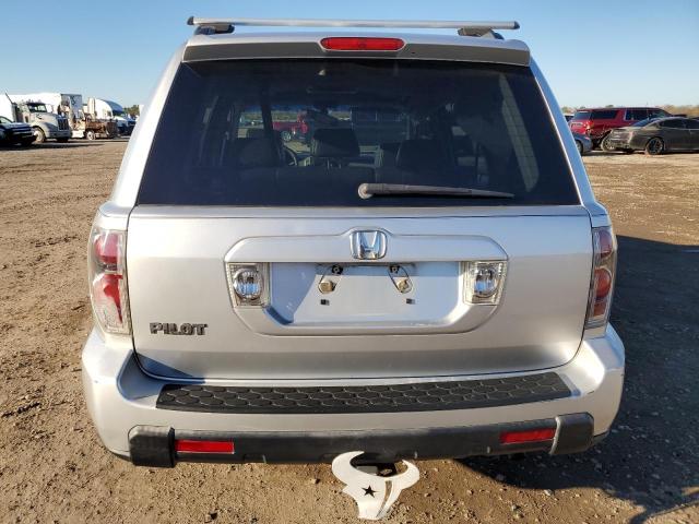 5FNYF286X7B022718 - 2007 HONDA PILOT EXL SILVER photo 6